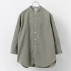 FOB FACTORY / FRC006 military dump band collar shirt