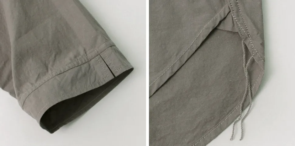 FOB FACTORY / FRC006 military dump band collar shirt