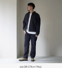 FOB FACTORY / Selvage Denim Tapered 5P Pants