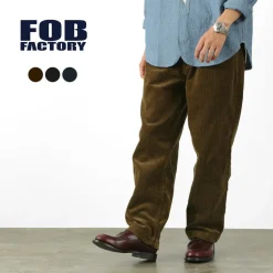 FOB FACTORY / Wide Well Corduroy Pants