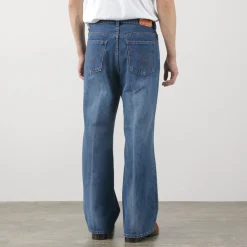 FREEMANS SPORTING CLUB / Francis Boots Cut Jeans Center Crease