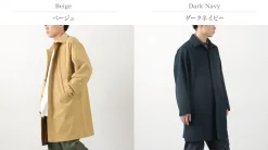 FUJITO / Balmacaan Coat Wall Twisted Ox