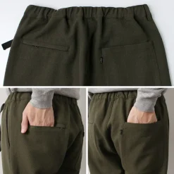 FUJITO / N.O.UN Beltless Pants Wool Serge