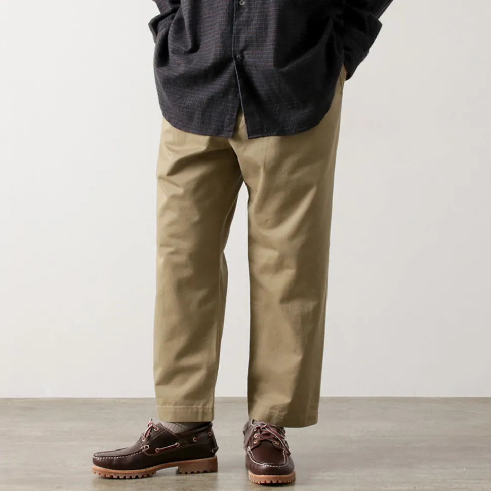 FUJITO / 2-Tuck Trousers Chino