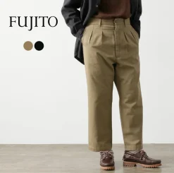 FUJITO / 2-Tuck Trousers Chino