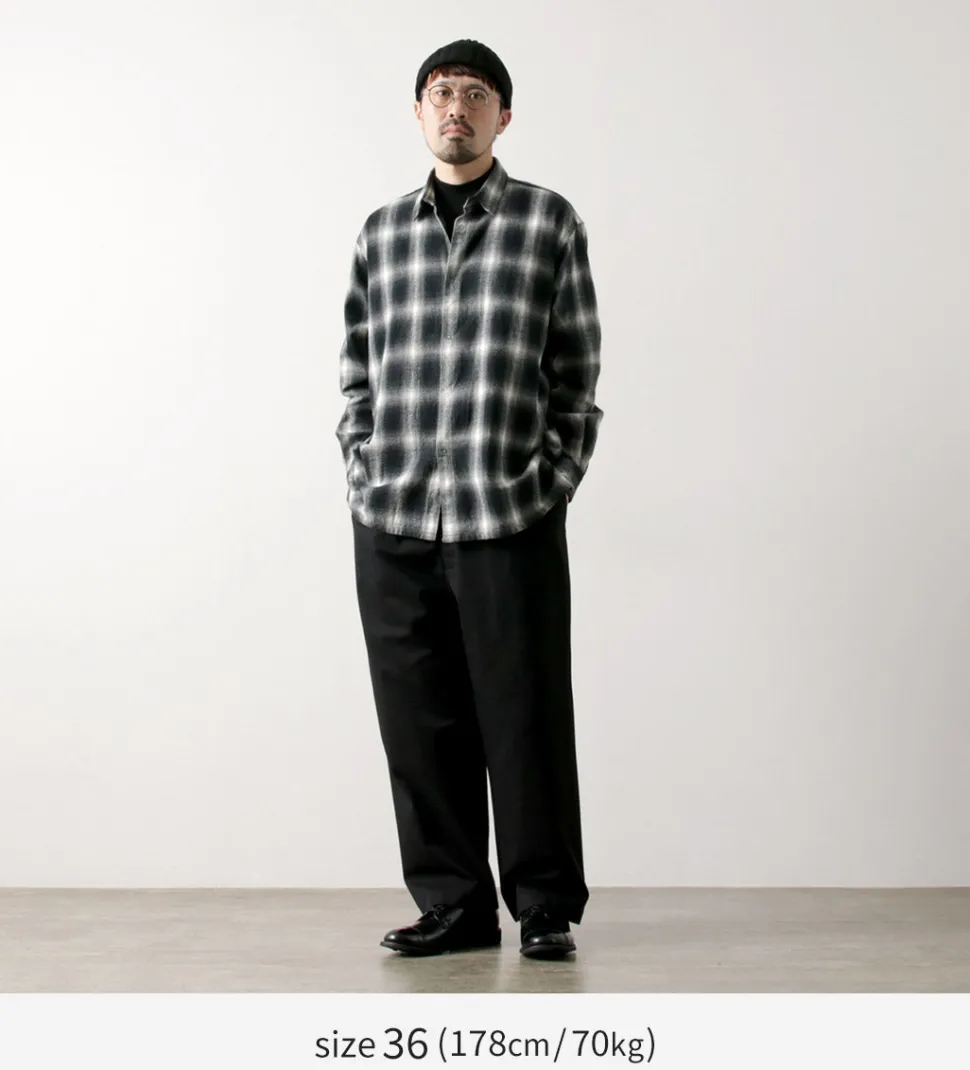 FUJITO / 2-Tuck Trousers Chino