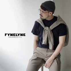 FYNELYNE ENGINEERED BY LIFILL / Cottony Short Sleeve Crew Neck T-Shirt