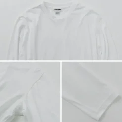 FYNELYNE ENGINEERED BY LIFILL / Cottony Long Sleeve Crew Neck T-Shirt