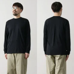 FYNELYNE ENGINEERED BY LIFILL / Cottony Long Sleeve Crew Neck T-Shirt