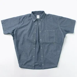 GARAGE GREEN WORKS / Half Sleeve Dungaree Shirt