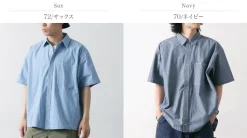 GARAGE GREEN WORKS / Half Sleeve Dungaree Shirt