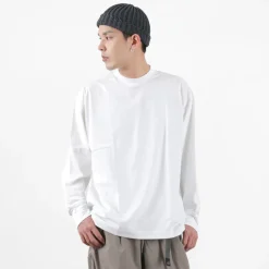 GICIPI / BACCALA Crew Neck Relaxed Fit Long Sleeve T-Shirt