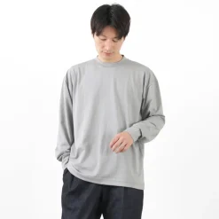 GICIPI / BACCALA Crew Neck Relaxed Fit Long Sleeve T-Shirt