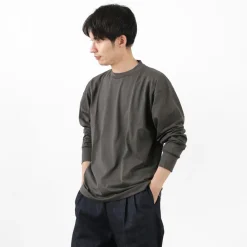 GICIPI / BACCALA Crew Neck Relaxed Fit Long Sleeve T-Shirt