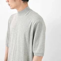 GICIPI / Calamaro Mock neck Relaxed fit Knit and sew