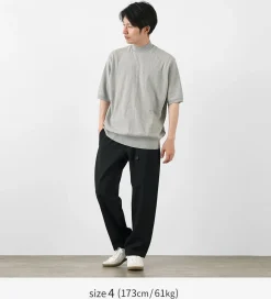 GICIPI / Calamaro Mock neck Relaxed fit Knit and sew
