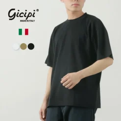 GICIPI / GRANCHIO Crew Neck Relaxed Fit T-Shirt