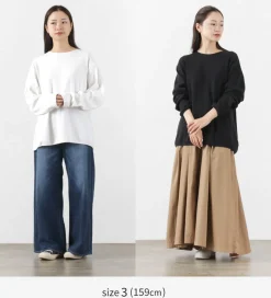 GICIPI / PITONE Boat Neck Wide Fit Milano Rib Knit sewn