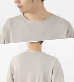 GICIPI / PITONE Boat Neck Wide Fit Milano Rib Knit sewn