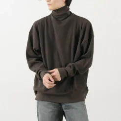 GICIPI / SCIMMIA Mockneck Ribbed Long Sleeve Milano Rib Knit Sewn