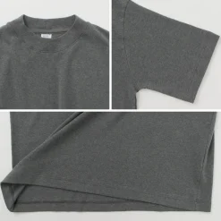 GICIPI / VONGOLA Mock Neck Relaxed Fit Milled T-Shirt