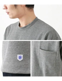 GLACON / T/C Pique Big T-Shirt