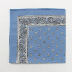 GLARNER TUECHLI / Cotton Paisley Bandana