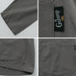 GOHEMP / Goku wide long-sleeved shirt