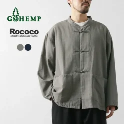 GOHEMP / Goku wide long-sleeved shirt