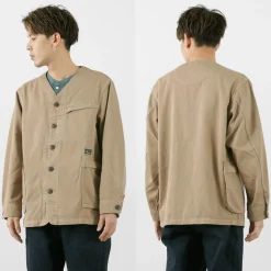 GOHEMP / Green Lodge Jacket Hemp Cotton Recycled Polyester Cloth
