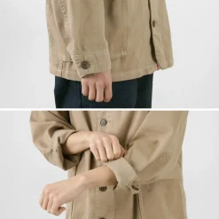 GOHEMP / Green Lodge Jacket Hemp Cotton Recycled Polyester Cloth