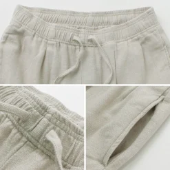 GOHEMP / Greenhill Pants Hemp Cotton Broken Twill