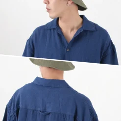 GOHEMP / Greenhill Shirt Hemp Cotton Broken Twill