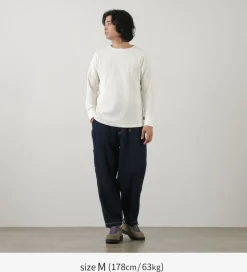 GOHEMP / Hemp Waffle BASIC Raglan Crew