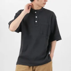 GOHEMP / Henley PK Short Sleeve Shirt
