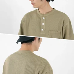 GOHEMP / Henley PK Short Sleeve Shirt