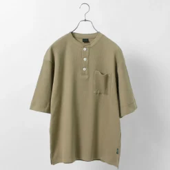 GOHEMP / Henley PK Short Sleeve Shirt