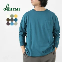 GOHEMP / Low Pocket T-Shirt