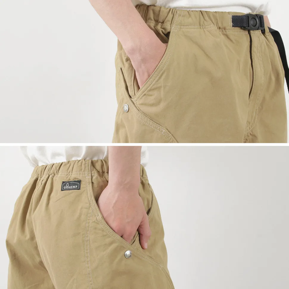 GOHEMP / Military canvas high explorer pants