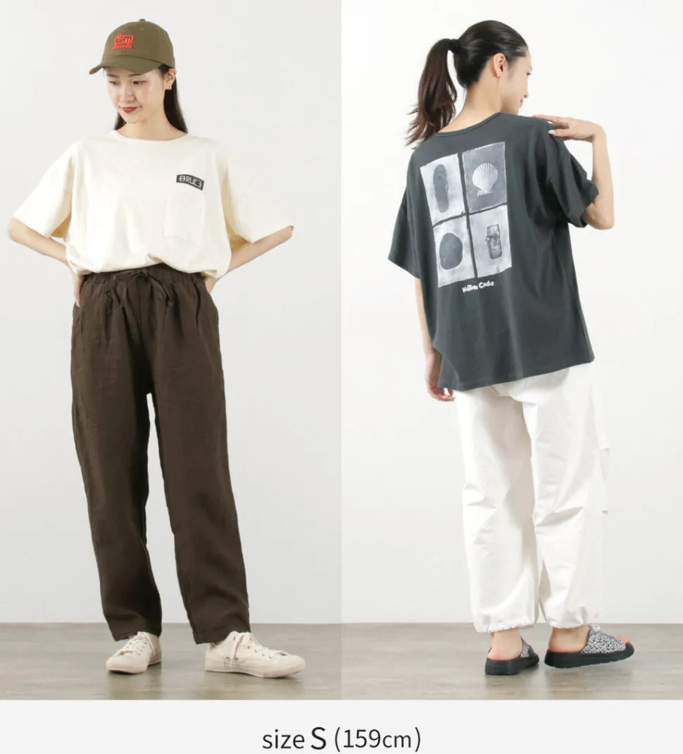 GOHEMP / NC Mono Tone Wide Poket Tee