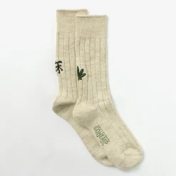 GOHEMP / Souvenir Emblem Crew Socks