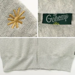 GOHEMP / Stand Up Zip Sweatshirt