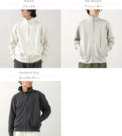 GOHEMP / Stand Up Zip Sweatshirt