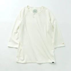GOHEMP / Sunblend warmer Baseball sleeve crew t-shirt