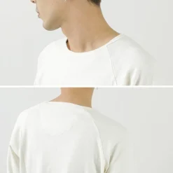 GOHEMP / Sunblend warmer Baseball sleeve crew t-shirt