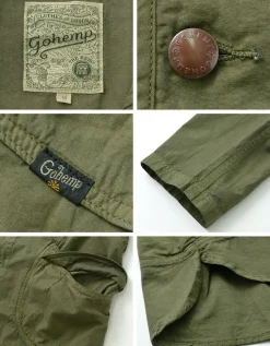 GOHEMP / Vendor no collar jacket
