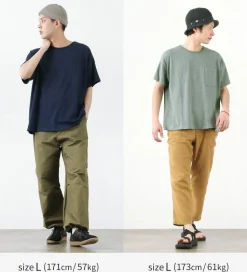 GOHEMP / Wide Pockets T-Shirt