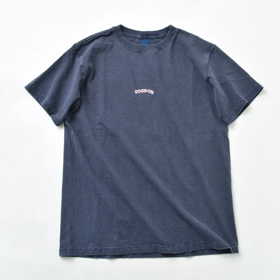 GOOD ON / GOOD ON Arch Logo Embroidery T-shirt