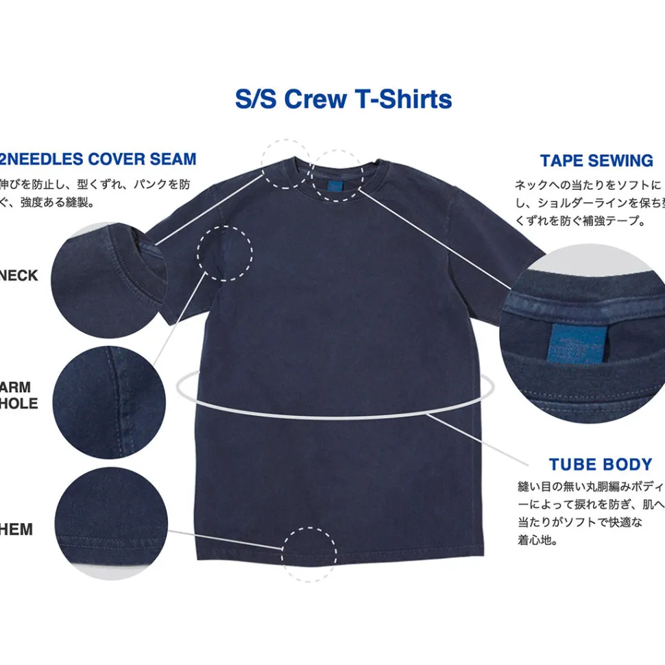 GOOD ON / GOOD ON Arch Logo Embroidery T-shirt