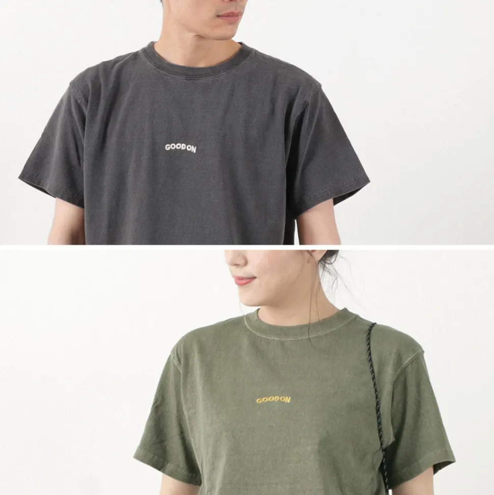 GOOD ON / GOOD ON Arch Logo Embroidery T-shirt